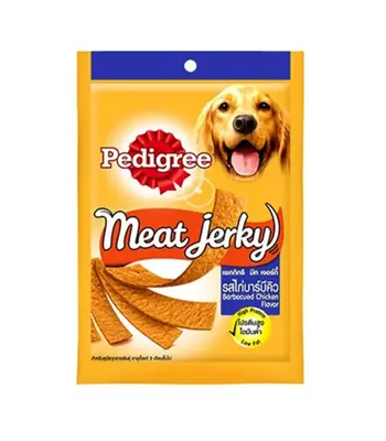 Pedigree Dog Meat Jerky - BBQ Chicken, 80 Gms