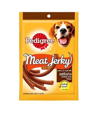 Pedigree Dog Meat Jerky - Liver, 80 Gms