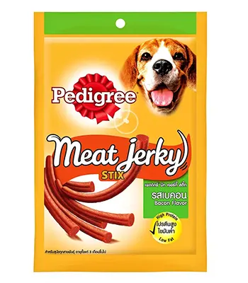 Pedigree Meat Jerky Stix with Bacon Flavour