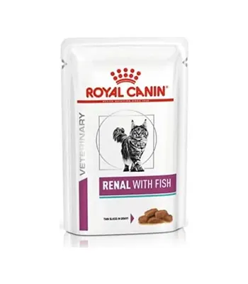 Royal Canin Renal with Fish Wet Cat Food 85 gms