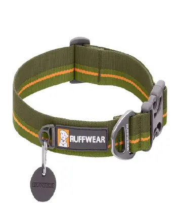 Ruffwear Flat Out Collar, Forest Horizon - Dog Collar
