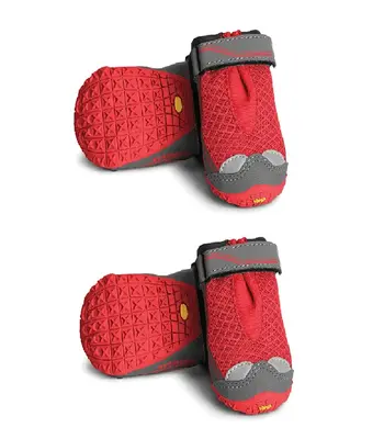 Ruffwear Grip Trex Dog Boots Red Sumac (Set of 4 Shoes)