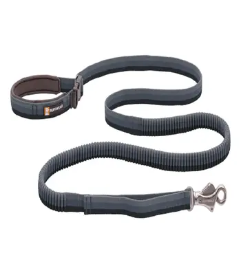 Ruffwear Roamer Dog Leash,Bungee Leash, Hands-Free Leash (Granite Gray)