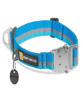 Ruffwear Top Rope Dog Collar- Blue Dusk