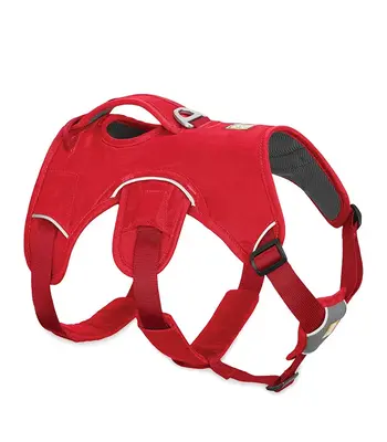 Ruffwear Web Master Dog Harness with Handle - Red Currant