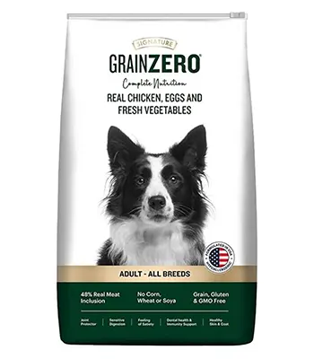 Signature Grain Zero Adult Dog Dry Food