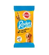 Pedigree Rodeo Adult Dog Treat, Chicken Bacon - 123 g Pack (7 Treats)
