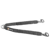 Ruffwear Double Track Dog Leash Coupler - Granite Gray (Extension for Walking 2 Dogs)