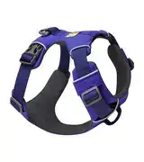 Ruffwear Front Range Dog Harness - Huckleberry Blue (Reflective Padded Harness for Training Everyday Wear)