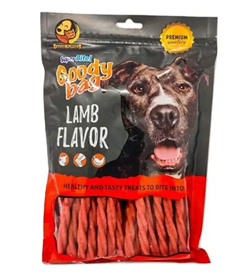 Super Bite Goody Bag Lamb Flavour Dog Treat 500gm