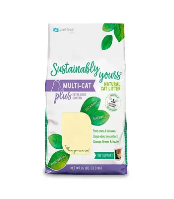 Sustainably Yours Multi Cat Plus - Cat Litter
