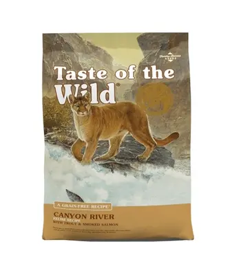 Taste of the Wild Grain Free Dry Cat Food (Trout Smoked Salmon) - 2 kg