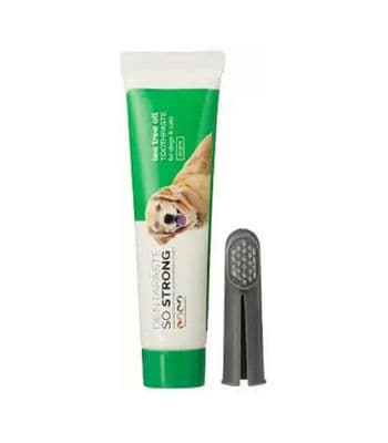 Tea Tree So Cool Toothpaste (50g) with Brush - Cats and Dogs