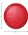 KONG Classic Flyer Toy For Dogs - Red