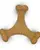 FOFOS Woodplay Triangle Dog Chew Toy - Puppies and Adult Dog Toy