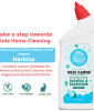Herbiza Natural Toilet Cleaner - Fresh Lemon Fragrance | Effective Cleaning | Natural, Chemical-Free | Kills 99.9% germs - 1 Litre