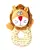 FOFOS Ring Lion Plush Dog Toy - Small and Medium Puppy Dog Toy