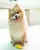 FOFOS Vegi Bites Corn Squeaker Toy - Puppies and Adult Dogs