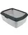Trixie classic cat litter tray with rim petrol/white