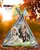 Jazz My Home Pawfect Teepee - Small Breed Dogs Puppies