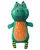 KONG Whoopz Gator Squeaky Plush Dog Toy