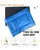 Furry Castle Chew Proof and Water repellent Two in one Dog Bed- Blue