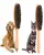 Trixie Wooden Brush With Natural Bristle - Cats Dogs