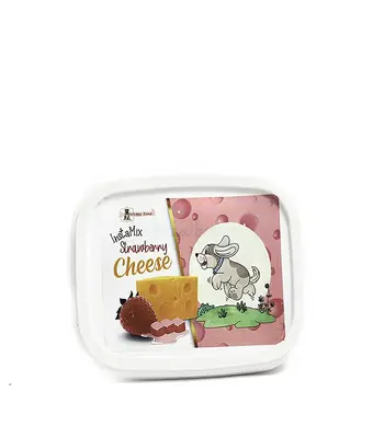 Waggy Zone Strawberry Cheese , Instant Cheese Spread