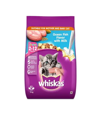 Whiskas Junior (2-12 months) Ocean Fish, Dry Kitten Food