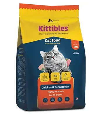 Wiggles Kittibles Chicken and Tuna - Adult Cat Dry Food