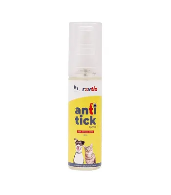 Wiggles Ravtix Anti Tick Puppy Spray,100 ml - Dogs Cat