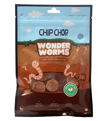 Wonder Worms Chicken Rings with Mealworm 70 gm